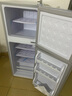 先科速冻冷藏双门冰箱家用一级能耗迷你出租屋节能省电轻音小型电冰箱 一级能效/98L双门银/约3天一度电 实拍图