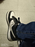 耐克NIKE板鞋男空军一号 AIR FORCE 1运动鞋DV0788-001黑白42 实拍图