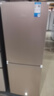 美的（Midea）两门二门双开门租房小型家用电冰箱风冷无霜小冰箱BCD-185WM(E)双系统不串味以旧换新【国家补贴】 实拍图