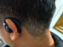 Viken【2025最新款丨柏林之声】蓝牙耳机挂耳式骨传导概念金榜第1名开放式无线不入耳运动跑步降噪耳夹 墨染黑【APP升级版丨舒适久戴不痛】不漏音 9D杜比音效超长续航 实拍图