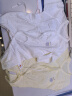 贝瑞加（Babyprints）新生儿连体衣2件婴儿纯棉衣服初生宝宝内衣长袖薄款爬服 白黄59 实拍图