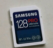 三星（SAMSUNG）128GB SD存储卡 高速PRO蓝卡 U3SD相机内存卡支持微单/单反相机4K视频 读速180MB/s写速130MB/s 实拍图