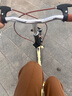 永久（FOREVER） 折叠自行车女款超轻便携小型男变速上班单车成人大人 免安装 升级版-单速-米黄 减震款 22英寸（适合身高150-175CM） 实拍图