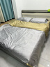 博洋家纺140支匹马棉四件套全棉轻奢贡缎双人套件纯棉被套床单礼盒装150cm 实拍图