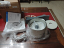 美的（Midea）便携烧水壶电水壶折叠电热水壶旅行316不锈钢电热水杯蒸饮煮学生泡面杯MK-SH07S104-PRO 实拍图
