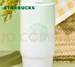 星巴克（Starbucks）杯子 春日晴空系列不锈钢杯 大容量水杯便捷随行杯 男女士送礼 双饮口不锈钢杯800ml 实拍图