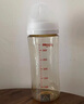 贝亲（Pigeon）自然实感第3代 婴儿PPSU奶瓶 宽口径 330ml AA193 L号 6个月以上 实拍图