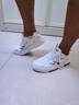 森馬男鞋2026春季新款休闲百搭软底小白鞋子男士厚底增高运动板鞋透气 白橘 44 实拍图