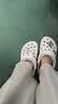卡骆驰（CROCS）男女鞋经典洞洞鞋户外休闲时尚潮流沙滩鞋凉拖鞋 10001-100 36-37 实拍图