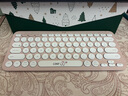 罗技（Logitech）时尚系列K380蓝牙键盘 笔记本电脑手机iPad平板MAC薄膜键盘 超薄便携办公键盘 K380line可妮兔 实拍图