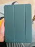 CangHua iPad Pro2022保护套11英寸 2021/2020款通用Pro保护壳苹果平板电脑三折支架超薄防摔皮套 绿色 实拍图