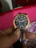 【网红爆款】商务腕表石英运动表休闲皮带男女手表 黑色 实拍图