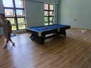 皓玉佳台球桌标准型大理石成人家用多功能黑八桌球台乒乓球桌餐桌二合一 8尺 大理石+自动回球+三合一 实拍图