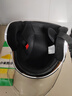 凤凰（Phoenix）新国标A类3C认证电动车摩托车头盔双镜片防雾防风保暖亮白 男女四季通用电瓶车3/4半盔冬季安全帽 实拍图