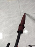 天堂 加大雨伞长柄 半自动超大10骨加固商务伞 深栗红 实拍图