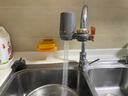 美的（Midea）净水器水龙头过滤器家用自来水滤水器直饮前置过滤器厨房卫生间通用除水垢除余氯双出水可清洗滤芯 一机三芯【两年免换滤芯】 实拍图