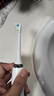 飞利浦（PHILIPS）电动牙刷刷头  钻石亮白型刷头W2 HX6063/67 3支装白色 适配钻石3系、5系、9系 实拍图