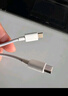 小米小米3A 编织快充数据线 1m (USB-C to USB-C) 白色 实拍图
