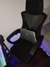 锦汐 电脑椅家用办公椅子靠背人体工学椅学习转椅老板座椅游戏电竞椅 【可后躺】黑框黑网 实拍图