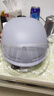 3c认证电动车头盔新国标通用女男士电瓶车防晒四季镜片夏季安全帽 3C认证 灰色【送透明短镜】 实拍图