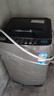 志高（CHIGO）全自动洗衣机 家用小型波轮 洗脱一体机大容量 公寓宿舍出租房 10KG咖啡金【蓝光洗护+风干洁桶+强电机】 实拍图