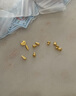 潮宏基 第1桶金 攒金豆豆黄金转运珠足金投资金小金豆小金库金珠小金条 金锦鲤 金重1g 实拍图