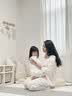 淘尼屋婴儿XPE折叠爬行垫 加厚4CM宝宝室内 儿童PU可折叠地垫幼儿园 经典灰白4折xpe材质 180*200 环保材质 3C认证 实拍图