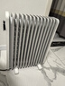 美的（Midea）【暖阳系列】取暖器/电热油汀/加热电暖器/立式电暖气/家用WIFI智能遥控防烫加湿恒温 HYW22KRB 实拍图