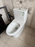 九牧（JOMOO）马桶 家用虹吸式马桶大冲力节水坐便器 防臭瞬冲 易洁抗菌马桶 行业爆款-双旋暴风冲11370-305坑 实拍图
