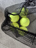 天龙（Teloon）网球训练球进阶初学专业比赛网球耐磨 801初学训练-散装5个 送便携网袋 实拍图