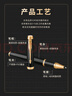 派克（PARKER）【毕业礼物】签字笔 商务办公送礼练字文具书法生日礼物礼品AI定制贺卡 IM丽雅黑金夹宝珠笔 实拍图