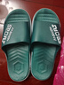 洁丽雅特大码男士外穿拖鞋夏季户外运动时尚防滑耐磨踩屎感凉拖鞋男款 绿色 44-45 (标准码) 实拍图