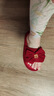TaTanice 结婚拖鞋 新婚情侣棉拖鞋新郎新娘喜庆红色陪嫁拖鞋 实拍图