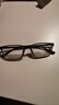 李绅 近视眼镜框男女通用超轻全框板材经典款眼镜架 6002磨砂黑 眼镜框+无度数镜片 实拍图