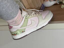 NIKE官方正品 Air Jordan 1(GS)儿童白黄刺绣复古低帮休闲篮球运动鞋 IB8861-151 36.5 实拍图