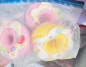 华田禾邦 黄油牛乳甜甜圈 240g*2袋 12只 果蔬卡通包儿童早餐 实拍图