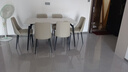 林氏家居岩板餐桌家用小户型饭桌子客厅轻奢长方形餐桌椅子全套LS663R1 超级爆款|餐桌+百搭椅*6 1.4米 实拍图