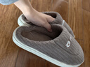俞兆林（YUZHAOLIN）棉拖鞋男女冬季居家保暖棉拖鞋 YG307 实拍图