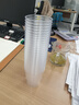 一次性硬质透明塑料杯航空杯加厚家用商用太空杯酒水试饮杯可定制 台阶200ML 加厚航空杯200个 实拍图