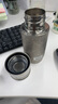 飞剑（FEIJIAN）纯钛保温杯高档焖茶杯茶水分离养生泡茶水杯商务办公礼品钛杯定制 皓月银290ml 实拍图