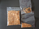 周六福（ZLF）  黄金戒指女款硬金三生三世足金素圈指环 定价单个 沙面16号-0.85g 实拍图