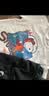 史努比（SNOOPY）【2件装】童装儿童短袖T恤男女童纯棉夏装 黑V字母+白宇航员 130 实拍图