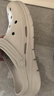 斯凯奇（Skechers）泡泡鞋丨夏季情侣洞洞鞋女沙滩踩屎感拖鞋男增高防臭透气 实拍图
