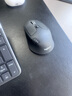 罗技（Logitech）K580无线蓝牙键盘带手机支架可跨屏切换静音按键无限薄膜键盘笔记本电脑手机ipad平板键鼠套装 K580【星空灰】+M720鼠标 实拍图