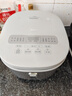 美的（Midea）电饭煲 0涂层电饭锅4升 316L不锈钢内胆3-4人家用多功能无涂层微压智能预约MB-RE476S 实拍图