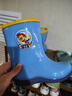 回力儿童雨鞋男童女宝防滑水靴加厚小孩高筒胶鞋中大童防水鞋子 【回力】8055儿童包边款-蓝色 35 【内长22.5cm】 实拍图