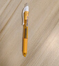 派通（Pentel）BLN105按动黑色中性笔高颜值0.5mm签字笔商务学生速干水笔水性笔文具 橙杆黑芯单支装 实拍图