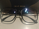 万新防蓝光变色镜片变灰非球面近视眼镜 金属-全框-2904BK-黑色 灰变-1.60 实拍图