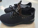 回力（Warrior）官方男鞋夏季透气网鞋男士运动鞋网眼镂空休闲跑步鞋子男全黑40 实拍图