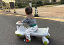 babycare扭扭车 溜溜车 宝宝摇摆车男女 儿童平衡车3岁以上 静音轮 【无声光】辛德白 实拍图